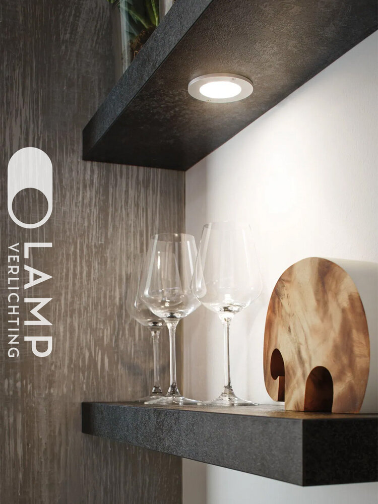 Platte LED Opbouw Spots Rond 3x4W