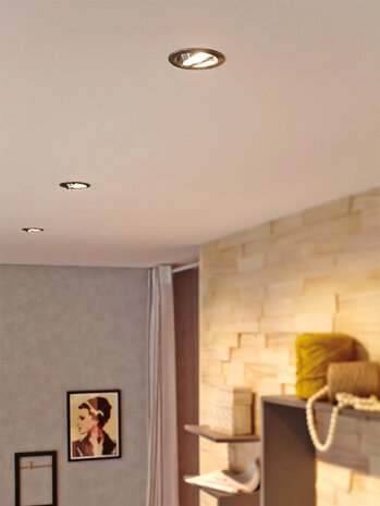 3 Dimbare LED Inbouwspots 230V Rond 3 Dimbare LED Inbouwspots 230V Rond