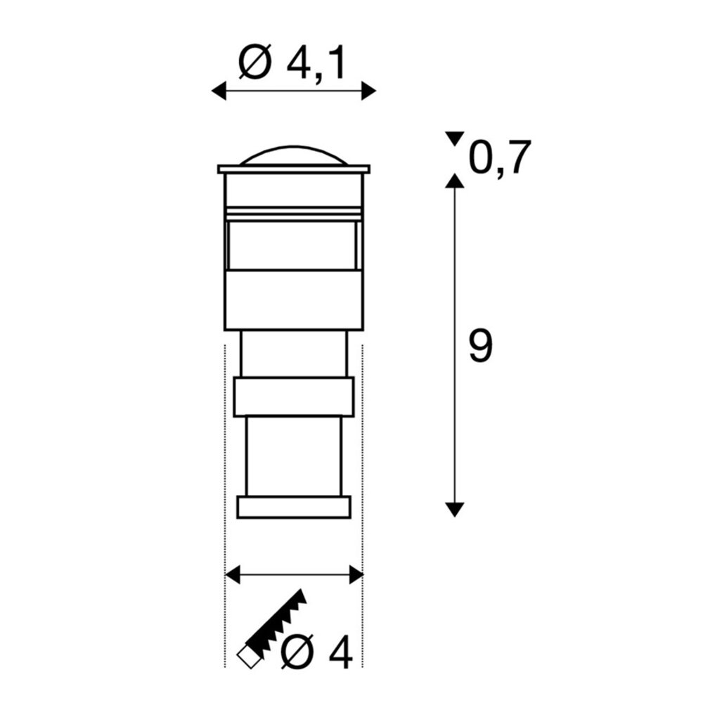 LED Inbouwspot Waterdicht IP67 Rond LED Inbouwspot Waterdicht IP67 Rond