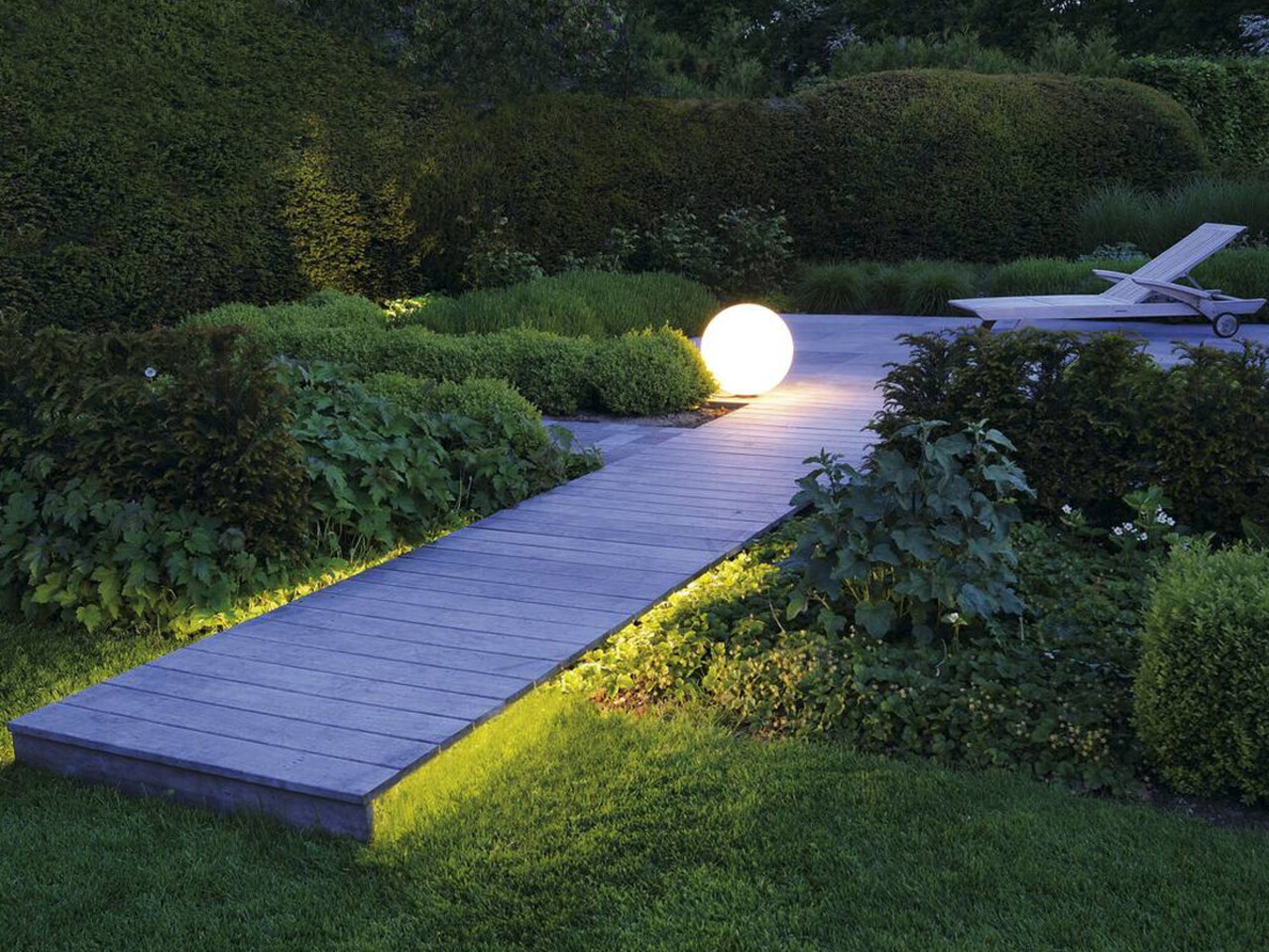 Grote Bol Buitenlamp 50 cm E27 Grote Bol Buitenlamp 50 cm E27