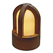 Sokkellamp Cortenstaal Roest 24 cm E14 Sokkellamp Cortenstaal Roest 24 cm E14