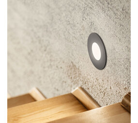 Wand Inbouwspot Rond 230V voor inbouwdoos Wand Inbouwspot Rond 230V voor inbouwdoos