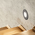 Wand Inbouwspot Rond 230V voor inbouwdoos