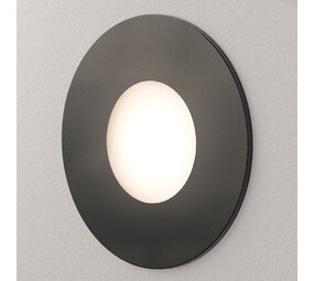 Wand Inbouwspot Rond 230V voor inbouwdoos