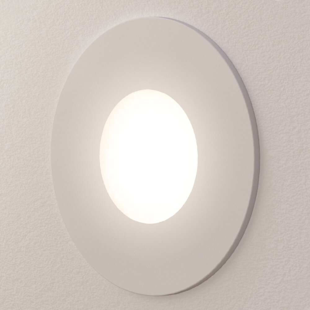 Wand Inbouwspot Rond 230V voor inbouwdoos Wand Inbouwspot Rond 230V voor inbouwdoos