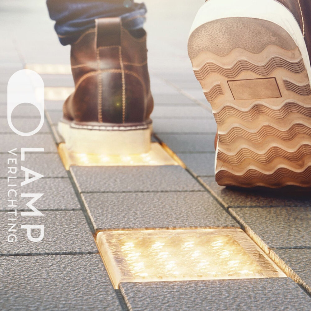 LED Tegel Steen 10x10 cm LED Tegel Steen 10x10 cm