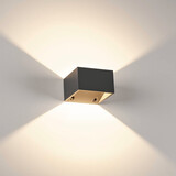 Wandlamp Buiten Vierkant Up Down LED Wandlamp Buiten Vierkant Up Down LED