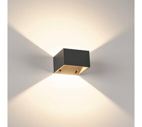Wandlamp Buiten Vierkant Up Down LED Wandlamp Buiten Vierkant Up Down LED