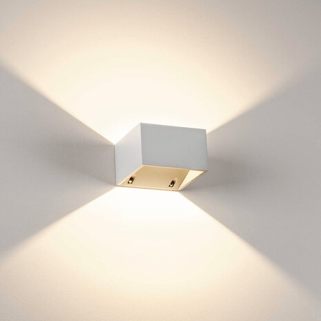 Wandlamp Buiten Vierkant Up Down LED Wandlamp Buiten Vierkant Up Down LED