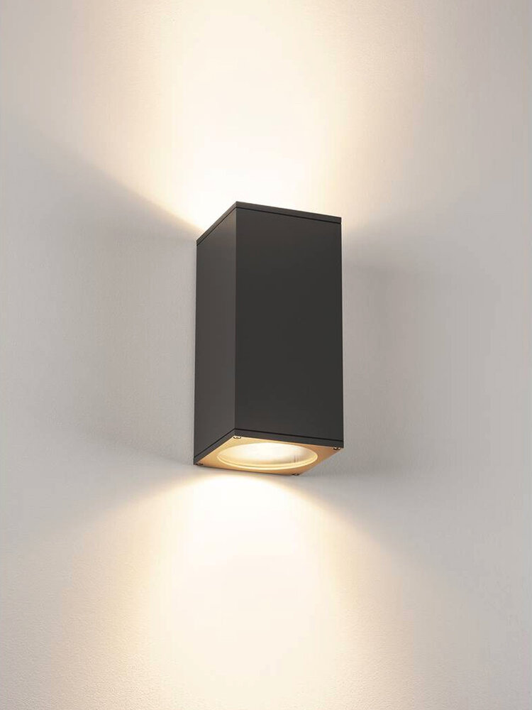 Wandspot Up Down IP44 Vierkant XL