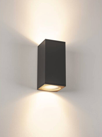 Wandspot Up Down IP44 Vierkant XL