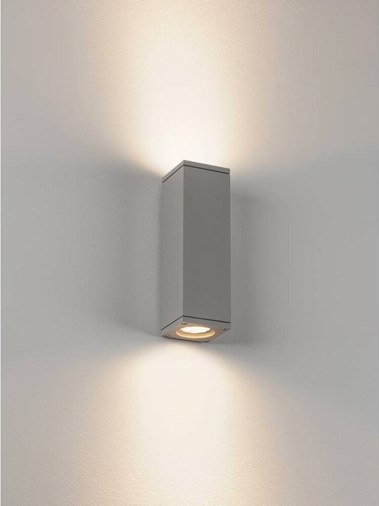 Wand Buitenlamp Up Down 2x GU10