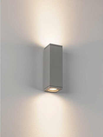 Wand Buitenlamp Up Down 2x GU10