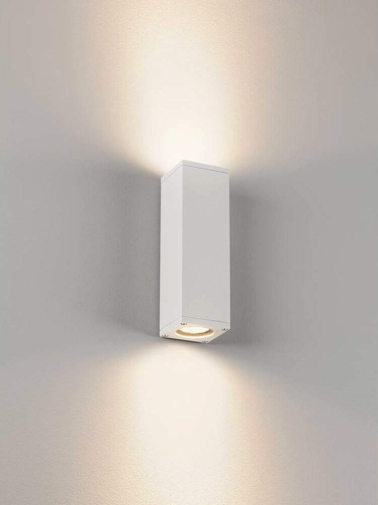 Wand Buitenlamp Up Down 2x GU10