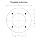 Sokkellamp Cortenstaal Roest 24 cm E14 Sokkellamp Cortenstaal Roest 24 cm E14