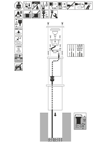 Grondspot GU10 Rond Verstelbaar Grondspot GU10 Rond Verstelbaar