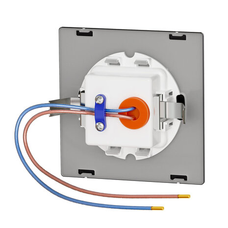 Wand Inbouwspot Vierkant 230V voor inbouwdoos Wand Inbouwspot Vierkant 230V voor inbouwdoos