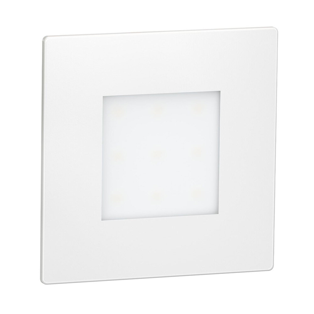 Wand Inbouwspot Vierkant 230V voor inbouwdoos Wand Inbouwspot Vierkant 230V voor inbouwdoos