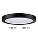 Plafondlamp LED Plat Rond 30 cm Plafondlamp LED Plat Rond 30 cm