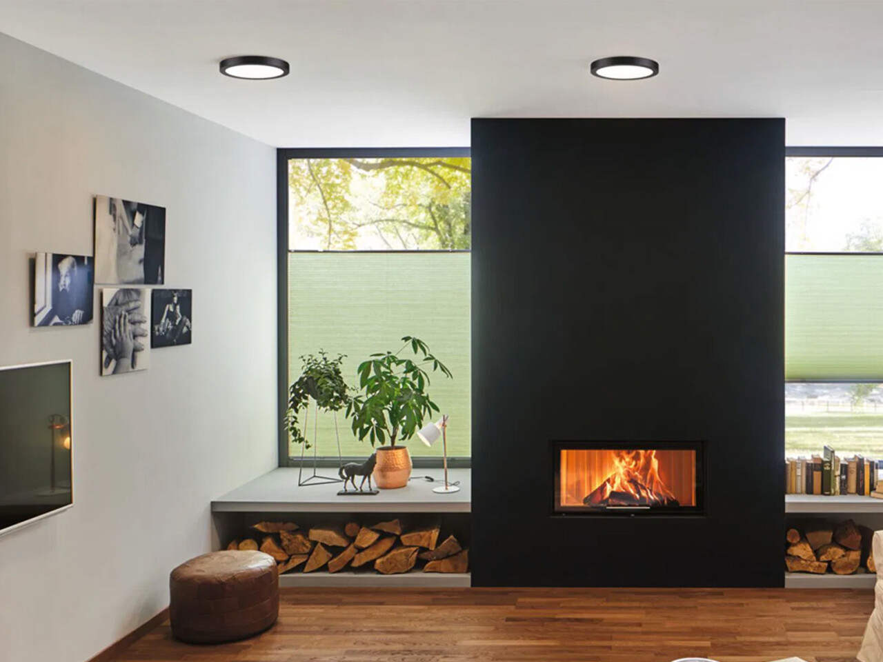 Plafondlamp LED Plat Rond 30 cm Plafondlamp LED Plat Rond 30 cm