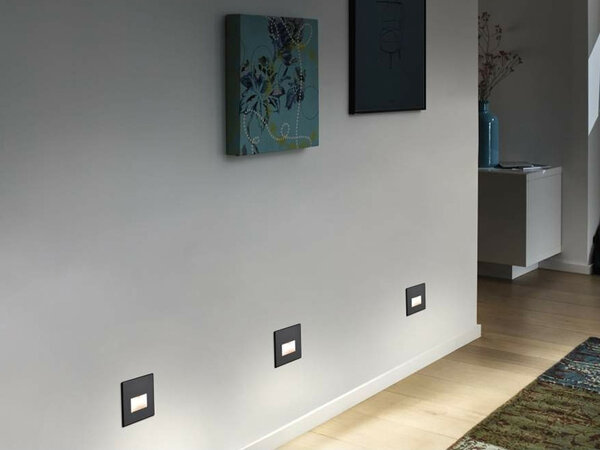Inbouwspot Vierkant 230V voor inbouwdoos Inbouwspot Vierkant 230V voor inbouwdoos