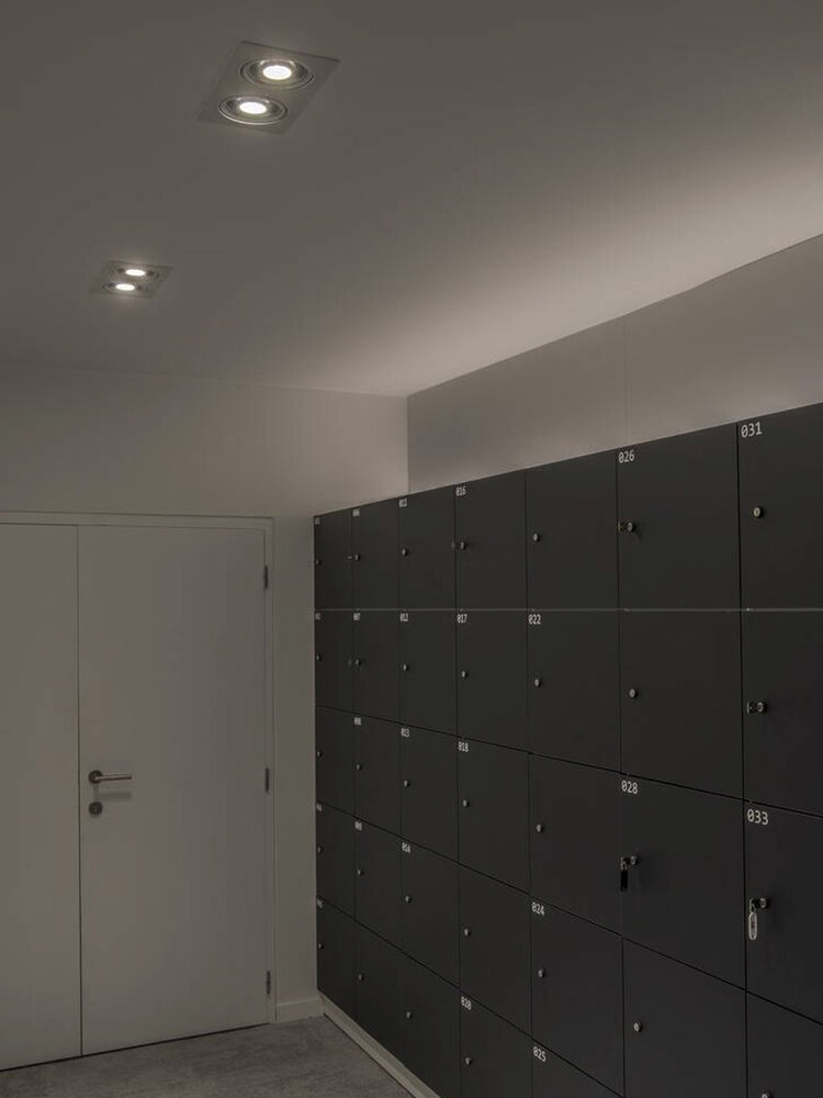 Inbouwspot Groot Dubbel Kantelbaar QPAR111 Inbouwspot Groot Dubbel Kantelbaar QPAR111