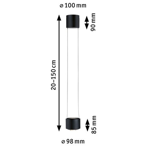 Lux Rail Hanglamp Up Down Kogel Lux Rail Hanglamp Up Down Kogel