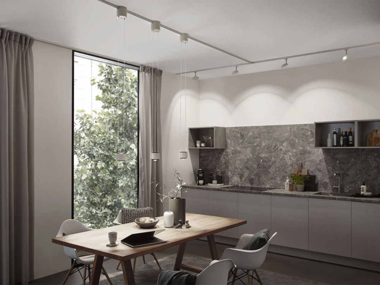 Lux Rail Hanglamp Up Down Kogel Lux Rail Hanglamp Up Down Kogel