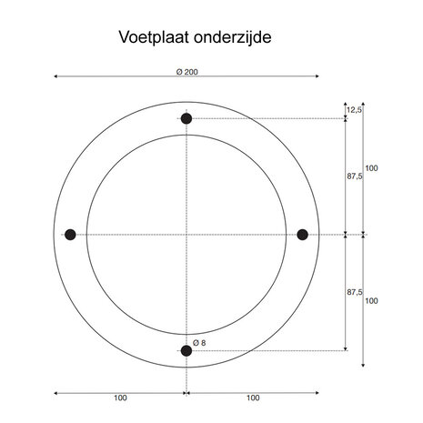 Sokkellamp Cortenstaal Roest 70 cm E27 Sokkellamp Cortenstaal Roest 70 cm E27