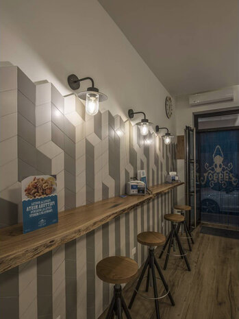 Stallamp Wand Modern E27 IP44 Stallamp Wand Modern E27 IP44