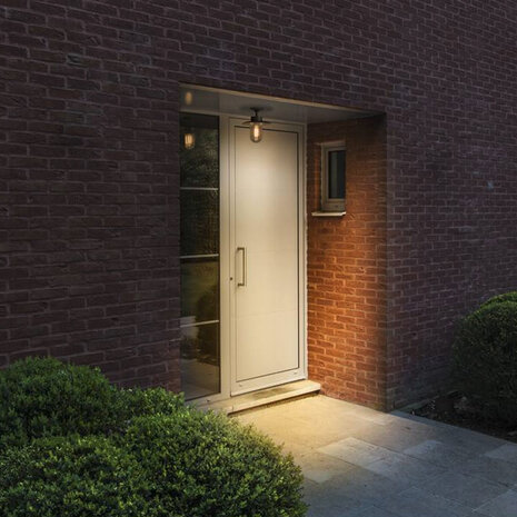 Plafondlamp Industrieel Lantaarn E27 IP44