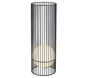 Luxe Vloerlamp Kooi met Bol 60 cm - IP65