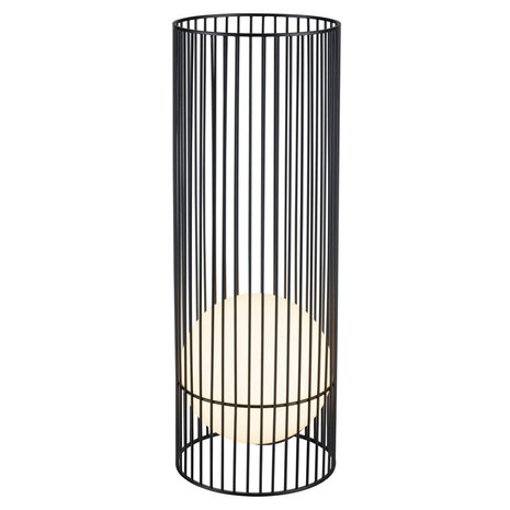 Luxe Vloerlamp Kooi met Bol 60 cm - IP65