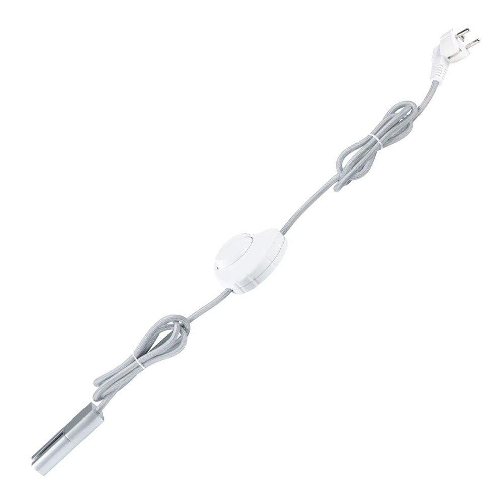 Lux Rail Voeding met Snoer Stekker en Schakelaar Lux Rail Voeding met Snoer Stekker en Schakelaar