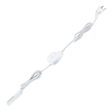 Lux Rail Voeding met Snoer Stekker en Schakelaar Lux Rail Voeding met Snoer Stekker en Schakelaar