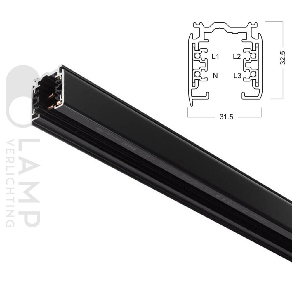 3-Fase Rail 2 meter 3-Fase Rail 2 meter
