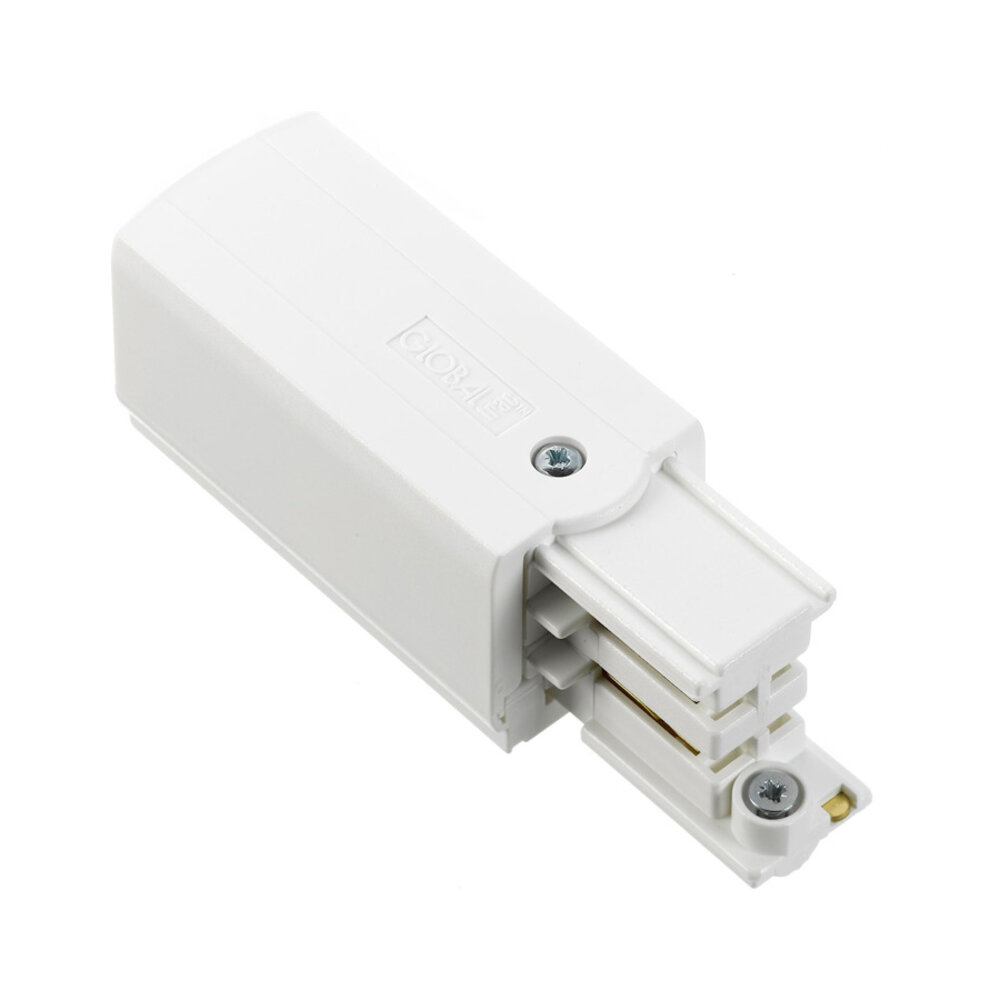 3-Fase Rail Eindvoeding Aarde Rechts 3-Fase Rail Eindvoeding Aarde Rechts