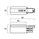 3-Fase Rail Eindvoeding Aarde Rechts - XTS 11