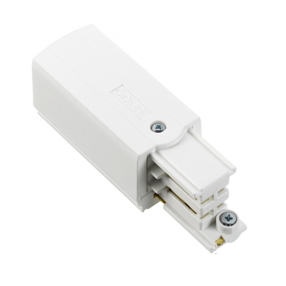 3-Fase Rail Eindvoeding Aarde Links 3-Fase Rail Eindvoeding Aarde Links