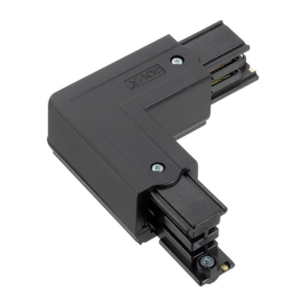 3-Fase Rail L-Connector Aarde Buiten 3-Fase Rail L-Connector Aarde Buiten