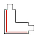 3-Fase Rail L-Connector - XTS 35 3-Fase Rail L-Connector - XTS 35