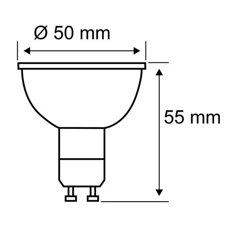 LED GU10 Insect- en Vleermuisvriendelijk LED GU10 Insect- en Vleermuisvriendelijk