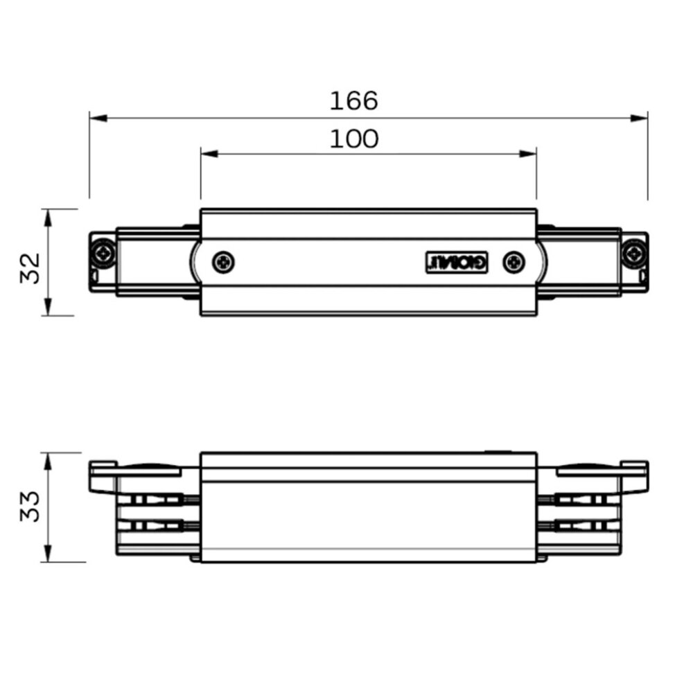 3-Fase Rail Middenvoeding - XTS 14 3-Fase Rail Middenvoeding - XTS 14