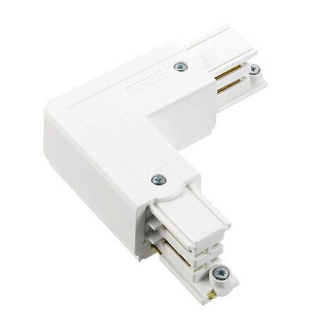 3-Fase Rail L-Connector Aarde Binnen 3-Fase Rail L-Connector Aarde Binnen