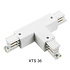 3-Fase Rail T-Connector Rechts 3-Fase Rail T-Connector Rechts