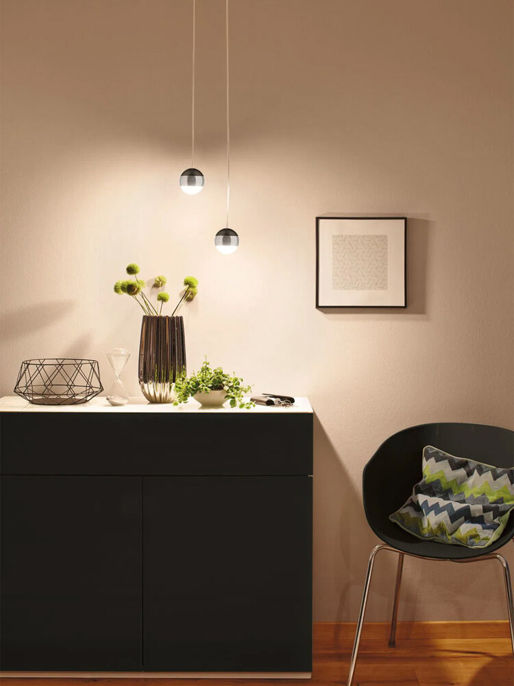 Lux Rail Hanglamp Retro Bol 9 cm Lux Rail Hanglamp Retro Bol 9 cm