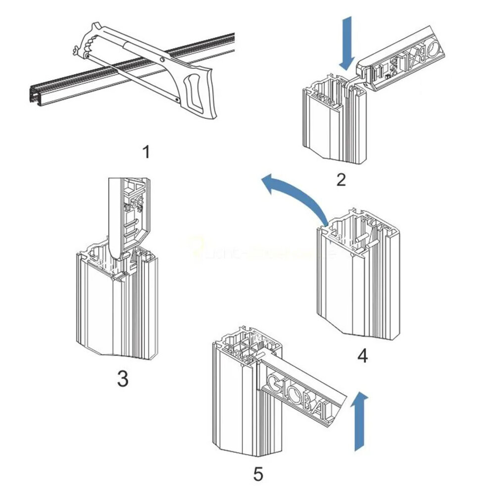 3-Fase Rail Buig Gereedschap 3-Fase Rail Buig Gereedschap