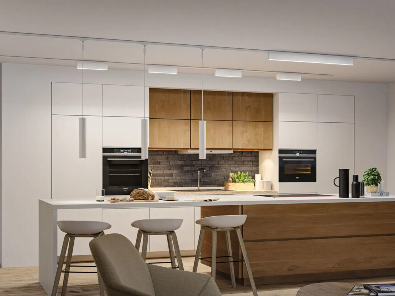 Lux Rail Lichtbalk U90 Koppelbaar 3-stap dim