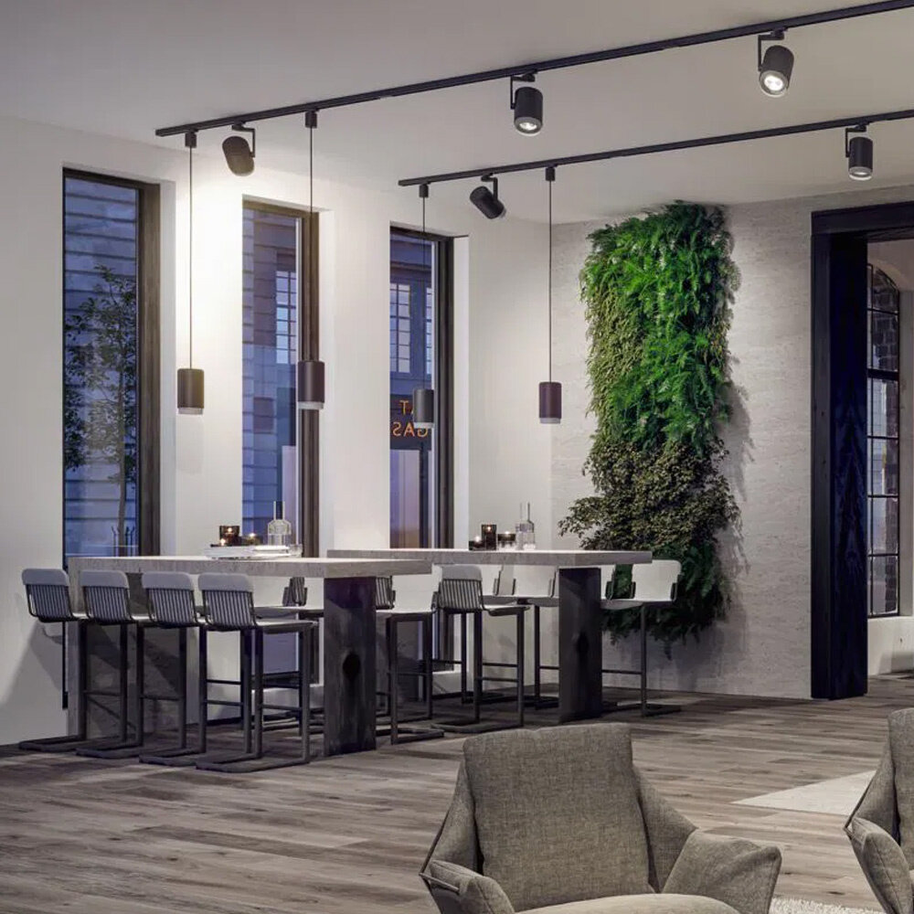 3-Fase Rail Hanglamp Groot E27 PAR38 3-Fase Rail Hanglamp Groot E27 PAR38