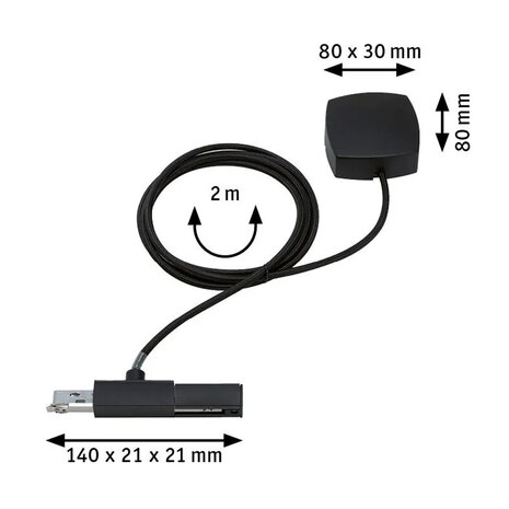 Voeding voor Zwevende Lux Rail Voeding voor Zwevende Lux Rail
